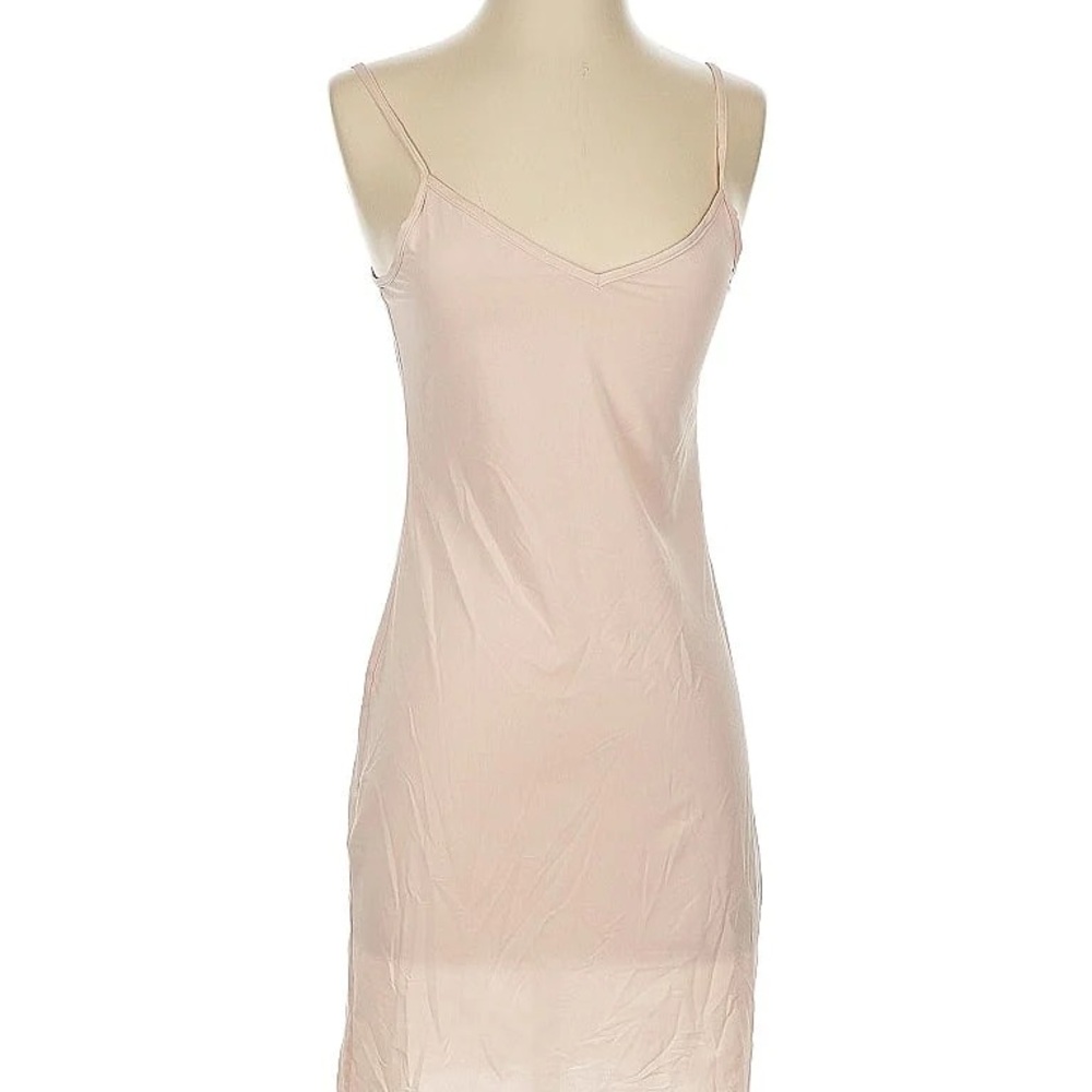 Sandro nude mini Slip Dress